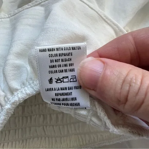 Altar'd State Women's White Off-Shoulder Top Size Small NWT - Picture 8 of 9